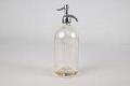 Image of Glass seltzer bottle from Glaser Beverages Inc., ca. 1940