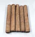 Image of Set of five house moving log rollers, ca. 1880