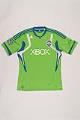 Image of Seattle Sounders FC replica jersey, autographed by Fredy Montero #17, ca. 2011