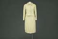 Image of Green and white plaid skirt suit from Best's Apparel ca. 1960-1964