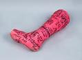 Image of Ankle cast that belonged to a Rat City Rollergirl skater on the Throttle Rocket team, 2009