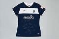 Image of Seattle Reign FC soccer jersey autographed by players, 2013