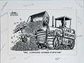Image of Cartoon reprint by David Horsey lampooning Ron Dunlap in the King County Executive election, 1981