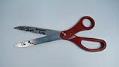 Image of Pair of oversized scissors used for ceremonial ribbon-cutting at Cannabis City, first legalized recreational marijuana store to open in Seattle, July 8, 2014.