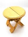 Image of Prototype Fold-A-Way table designed and sold by Doces Furniture, ca. 1980s