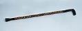 Image of Carved walking stick owned by artist Jacob Lawrence, ca. 1970-2000