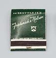 Image of Matchbook from Frederick & Nelson, ca. 1950