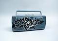 Image of Boom box with graffiti art, 