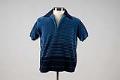 Image of Blue velour shirt from Brittania, ca. 1975-1979