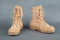 Image of Tan boots worn by Jean Chamberlin, 2008