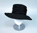 Image of Black hat with soft brim, made by John Eaton, ca. 1960s