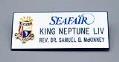 Image of Pin worn by Rev. Dr. Samuel B. McKinney when he was King Neptune LIV at Seafair, 2003