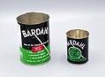 Image of Pair of Bardahl cans from Boeing Wind Tunnel, ca. 1950s
