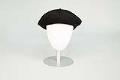 Image of Black cap or beret worn by Reverend Dr. Samuel B. McKinney, ca. 1960-1990s