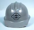 Image of Sir Mix-A-Lot Iron Man hardhat, ca. 1988