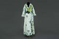 Image of Floral taffeta dress, 