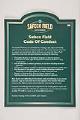 Image of Code of Conduct sign from formerly named Safeco Field ballpark, 1999