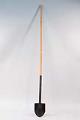 Image of Extra-long handled shovel, or 