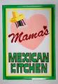 Image of Sign from Mama's Mexican Kitchen restaurant, 1974