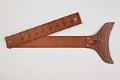 Image of Ruler for sleeve inseam used by Stanley Hostek, ca. 1950s-1990s