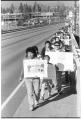 Image of Muckleshoot memorial and protest march on Highway 164, February 27, 1991
