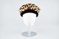 Image of Leopard fur hat made by Farol Hyldahl, ca. 1960s