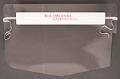 Image of Face shield from GM Nameplate with Gates Foundation logo, 2020