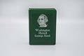 Image of Metal coin bank in the shape of a book from Washington Mutual Savings Bank, ca. 1960