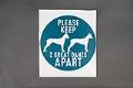 Image of Floor decal from All the Best Pet Care, 