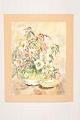 Image of Watercolor painting by Olive Malstrom Carl, ca. 1940-1960