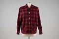 Image of Red plaid shirt from Foster-Hochberg, 1940s-1960s