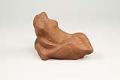 Image of Abstract terra cotta sculpture made by Everett DuPen, ca. 1950-2000