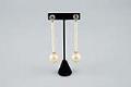Image of Long pearl earrings, part of the 