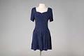 Image of Blue polka dot dress, ca. 1992