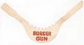 Image of Burger Gun visor from Almost Live! sketch, Seattle, 1989