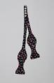 Image of Bow tie with fruit print worn on the Bill Nye The Science Guy tv show, 1990s