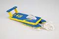 Image of Toy hydroplane for dragging behind a car in the Seafair torchlight parade, 1997
