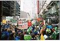 Image of Environmental march at WTO protests, Seattle, November 29, 1999