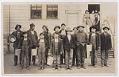 Image of Boys with buckets, Tulalip Indian School, circa 1912