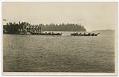 Image of Canoe tug of war, Tulalip Bay, circa 1912