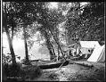 Image of Campers at Lake Washington, 1900