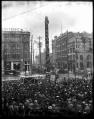 Image of Unveiling the totem pole at Pioneer Square, Seattle, 1899