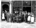 Image of Staff outside U.S. Assay Office, Seattle, circa 1899