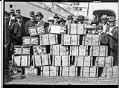 Image of Cargo of gold at Seattle waterfront, July 17, 1899