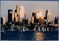 Image of Lake Union and downtown Seattle, 1992