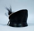 Image of Black straw hat, 1919