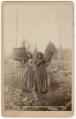 Image of Indigenous women picking hops, Snoqualmie Hop Ranch, circa 1895