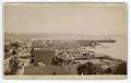 Image of Waterfront and downtown, Seattle, circa 1887