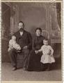 Image of Joseph William Steele and family, circa 1888
