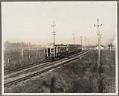 Image of Seattle-Tacoma interurban trolley near Kent, Washington, circa 1909
